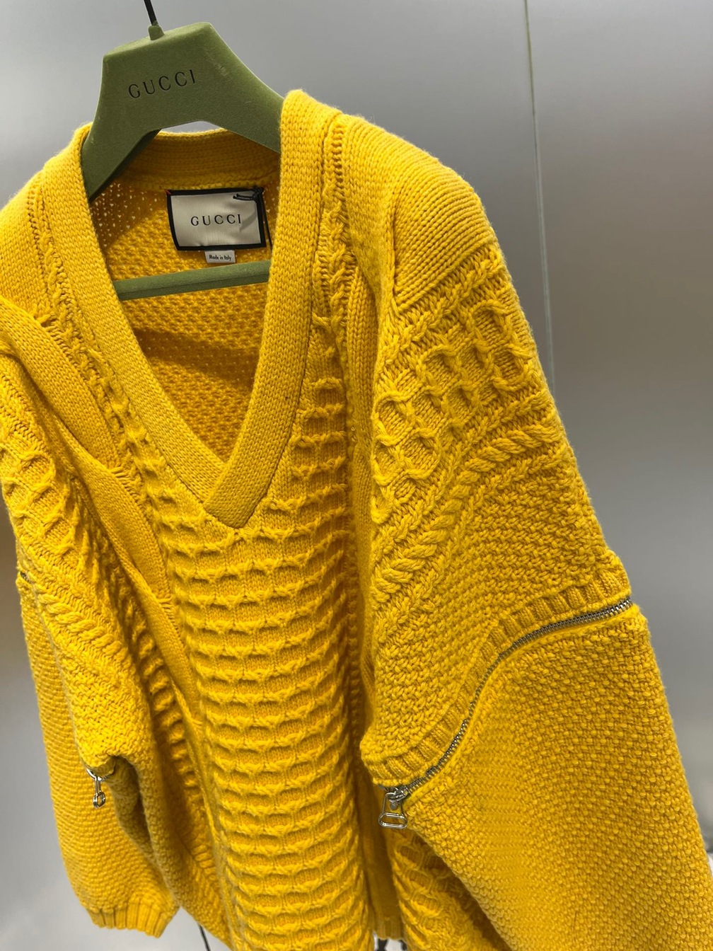 Sweaters Glosbe Gucci Yellow Ss2022