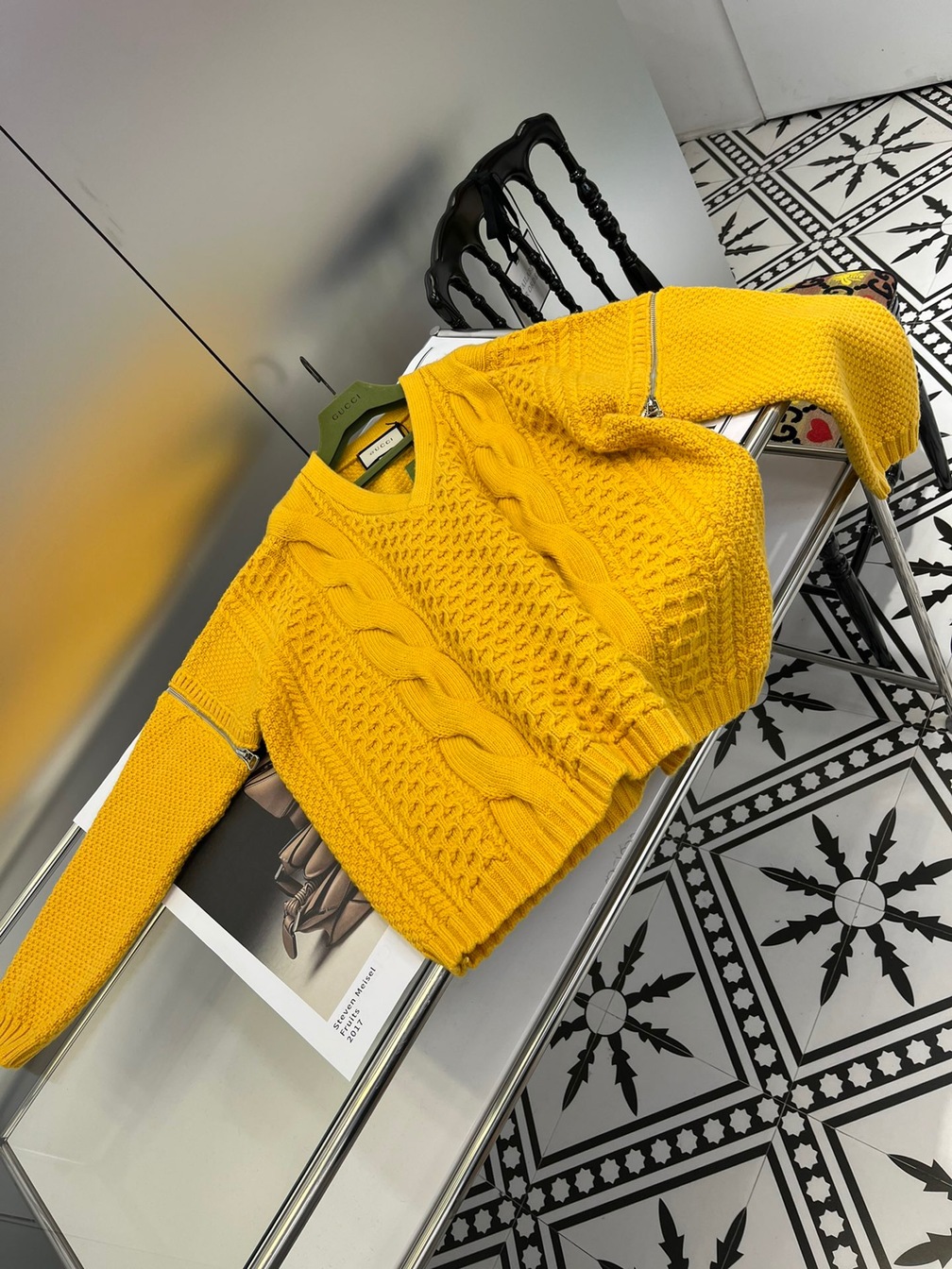 Sweaters Glosbe Gucci Yellow Ss2022
