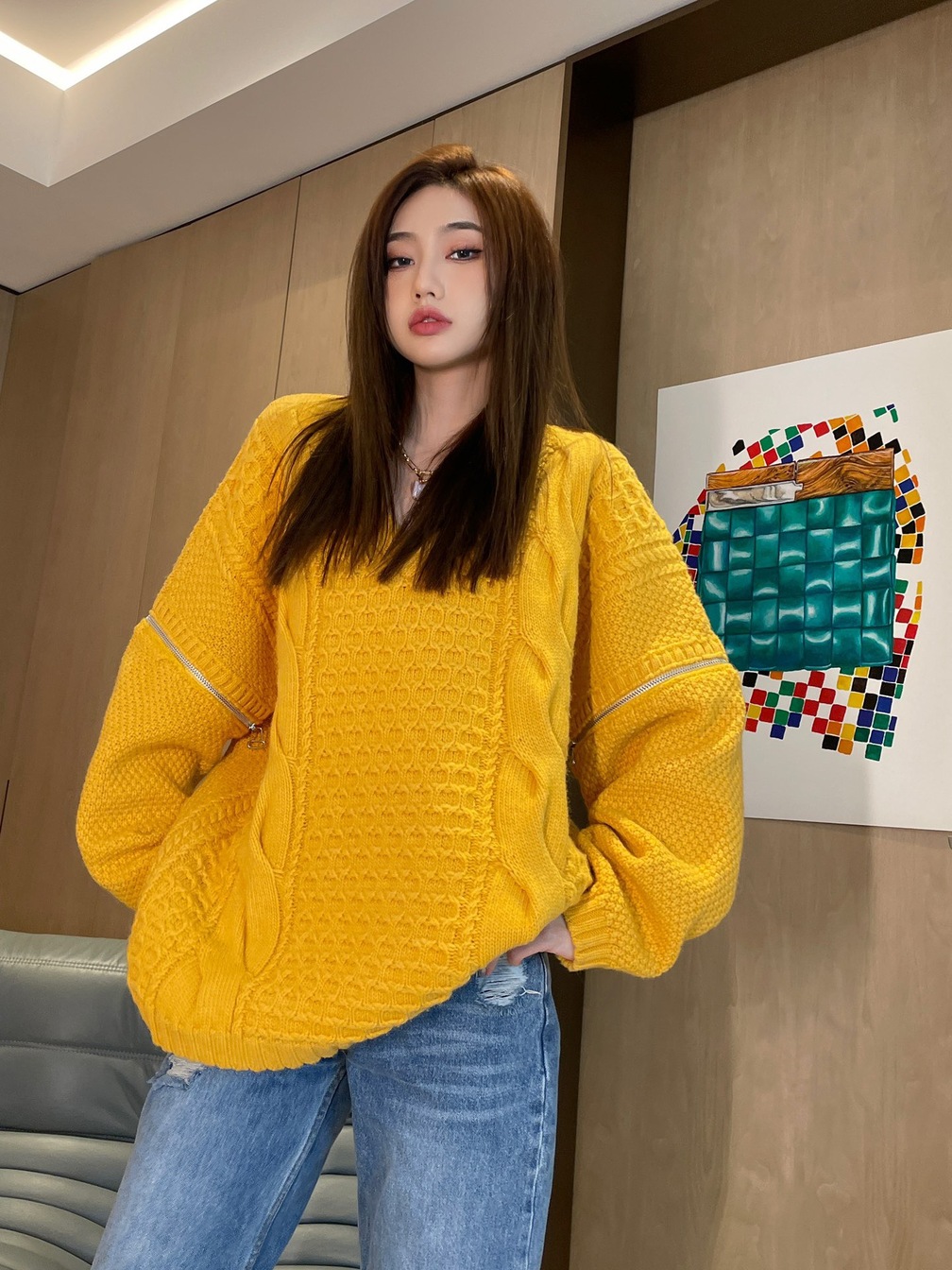 Sweaters Glosbe Gucci Yellow Ss2022