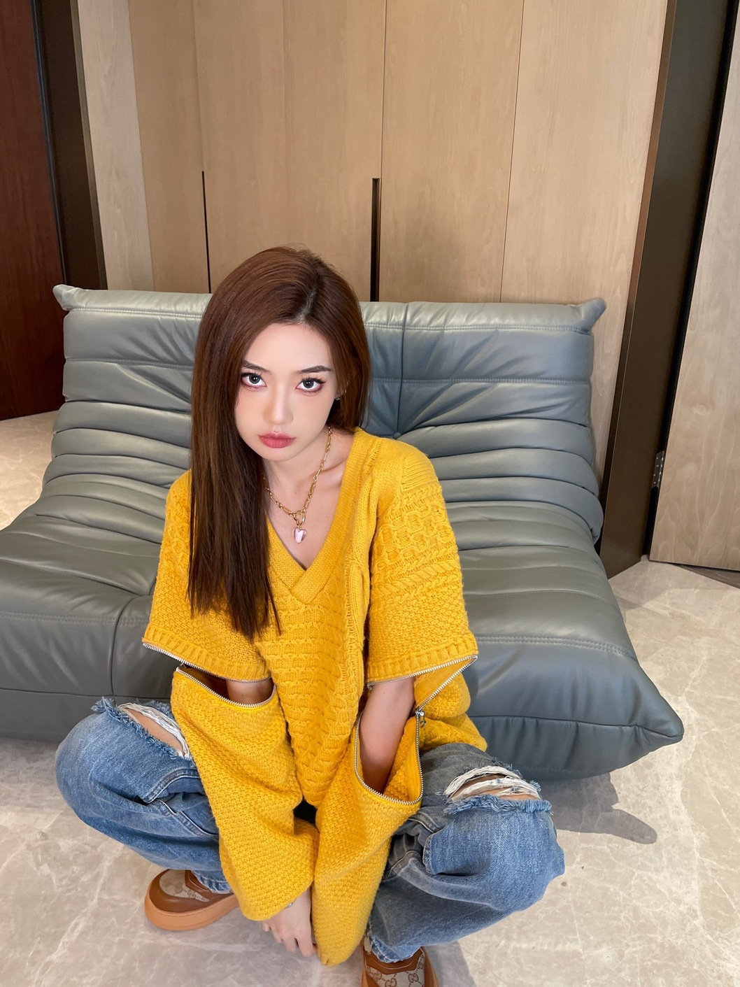 Sweaters Glosbe Gucci Yellow Ss2022