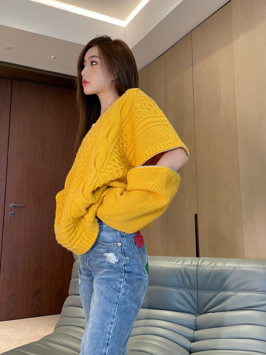 Sweaters Glosbe Gucci Yellow Ss2022
