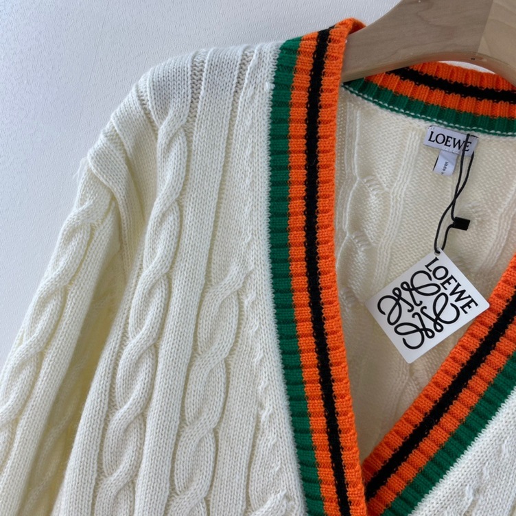 Cardigan Loewe Glosbe Logo Ss2022