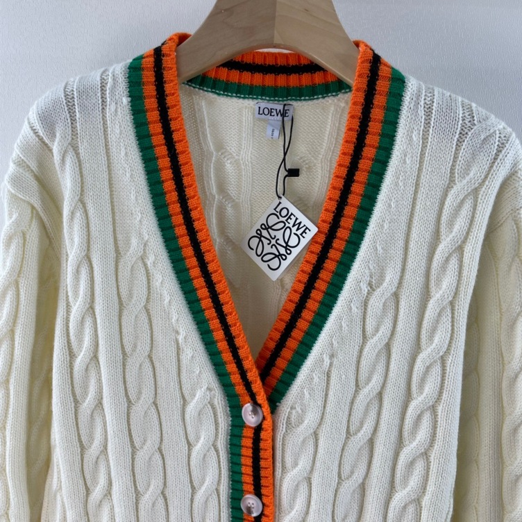 Cardigan Loewe Glosbe Logo Ss2022