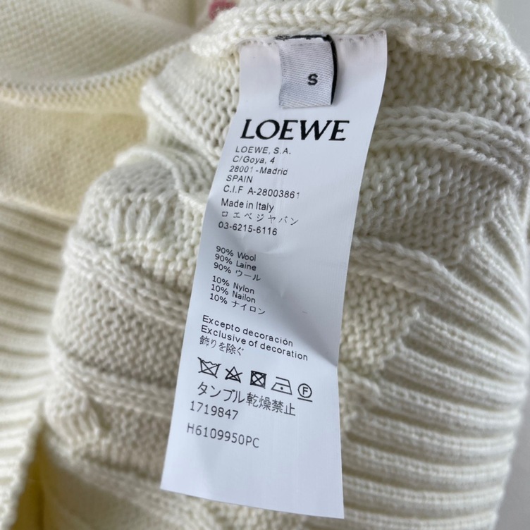 Cardigan Loewe Glosbe Logo Ss2022
