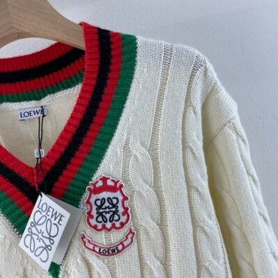 Sweaters Loewe Glosbe V Neck Ss2002