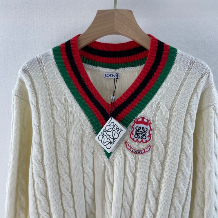 Sweaters Loewe Glosbe V Neck Ss2002