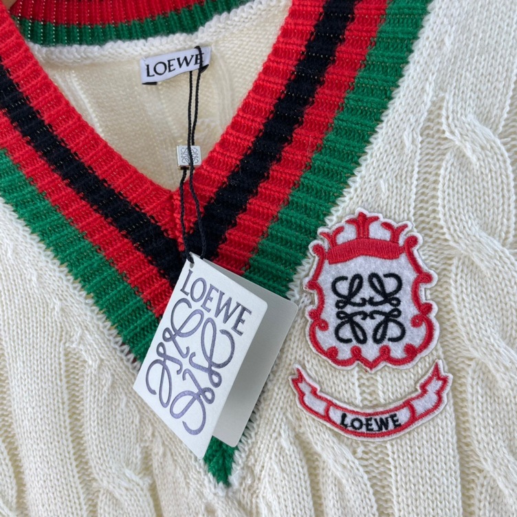 Sweaters Loewe Glosbe V Neck Ss2002