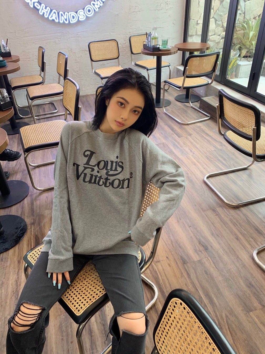 Sweaters Name Logo Lv Ss2022