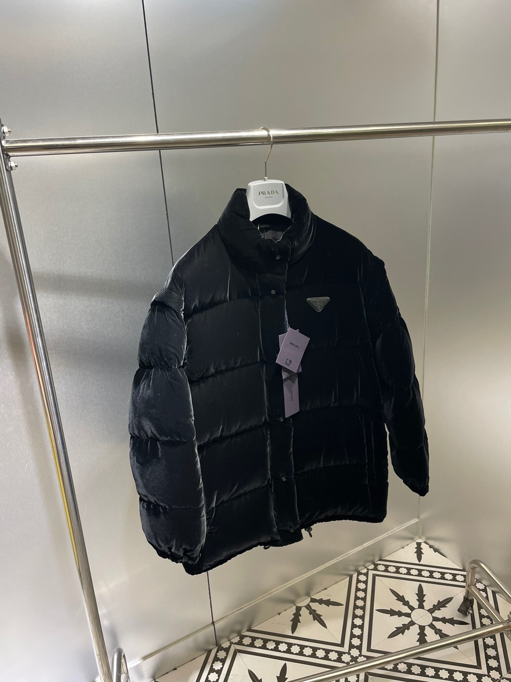Puffer Long Prada Velvet Ss2022