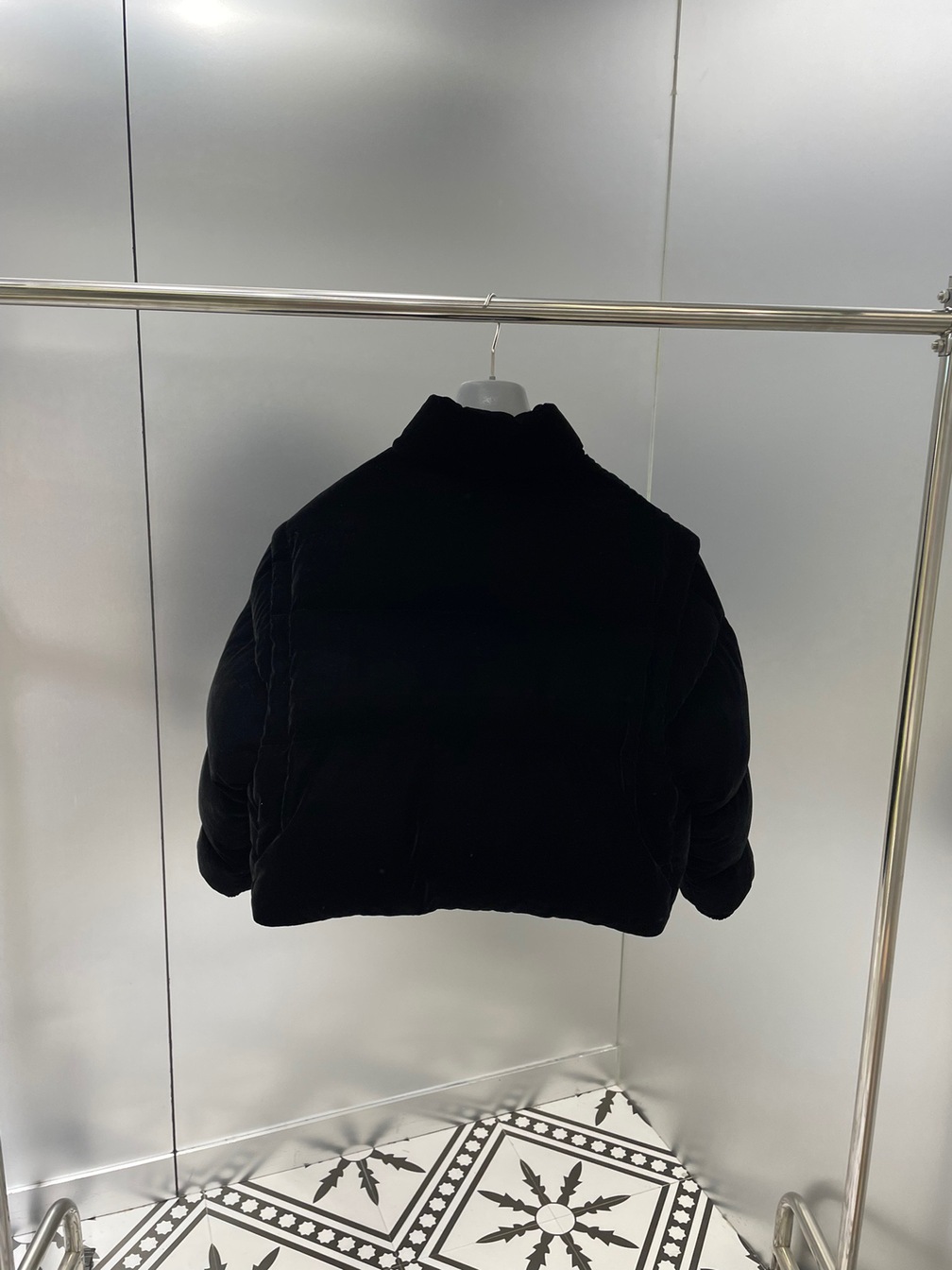 Puffer Short Prada Velvet Ss2022