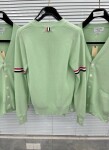 Cardigan Cashmere Red Navy Stripe Neon Ss2022