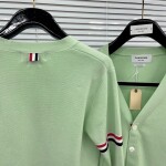 Cardigan Cashmere Red Navy Stripe Neon Ss2022