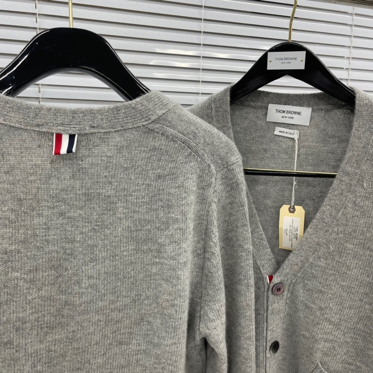 Cardigan Thom Basic 3 Button 4 Stripe