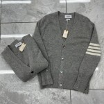 Cardigan Thom Basic 3 Button 4 Stripe