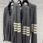 Cardigan Thom Basic 3 Button 4 Stripe