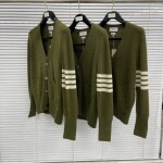 Cardigan Thom Basic 3 Button 4 Stripe