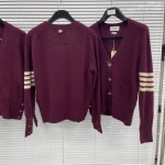 Cardigan Thom Basic 3 Button 4 Stripe