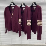 Cardigan Thom Basic 3 Button 4 Stripe