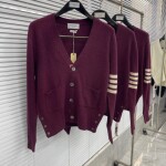 Cardigan Thom Basic 3 Button 4 Stripe