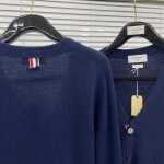 Cardigan Thom Basic 3 Button 4 Stripe