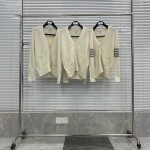 Cardigan Thom Basic 3 Button 4 Stripe