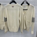 Cardigan Thom Basic 3 Button 4 Stripe