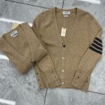 Cardigan Thom Basic 3 Button 4 Stripe