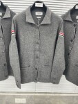 Cardigan Wool Thom Browne Stripe Red Navy Ss2022