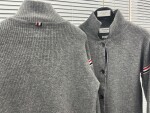Cardigan Wool Thom Browne Stripe Red Navy Ss2022