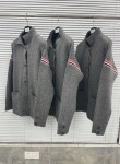 Cardigan Wool Thom Browne Stripe Red Navy Ss2022