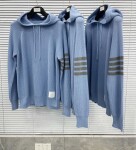 Hoodie Wool Thom Browne 4 Stripe Zip Ss2022