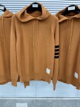 Hoodie Wool Thom Browne 4 Stripe Zip Ss2022