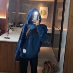 Hoodie Wool Thom Browne 4 Stripe Zip Ss2022