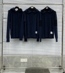 Hoodie Wool Thom Browne 4 Stripe Zip Ss2022