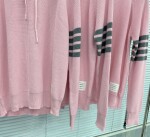 Hoodie Wool Thom Browne 4 Stripe Zip Ss2022