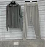 Hoodie Wool Thom Browne 4 Stripe Zip Ss2022