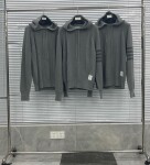 Hoodie Wool Thom Browne 4 Stripe Zip Ss2022