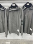 Hoodie Wool Thom Browne 4 Stripe Zip Ss2022