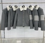 Jacket Thom Fur Neck Zip Ss2022