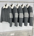 Jacket Thom Fur Neck Zip Ss2022