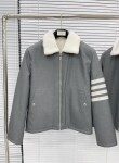 Jacket Thom Fur Neck Zip Ss2022