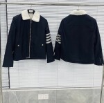 Jacket Thom Fur Neck Zip Ss2022