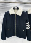 Jacket Thom Fur Neck Zip Ss2022