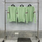 Sweaters Cashmere Red Navy Stripe Neon Ss2022