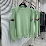Sweaters Cashmere Red Navy Stripe Neon Ss2022