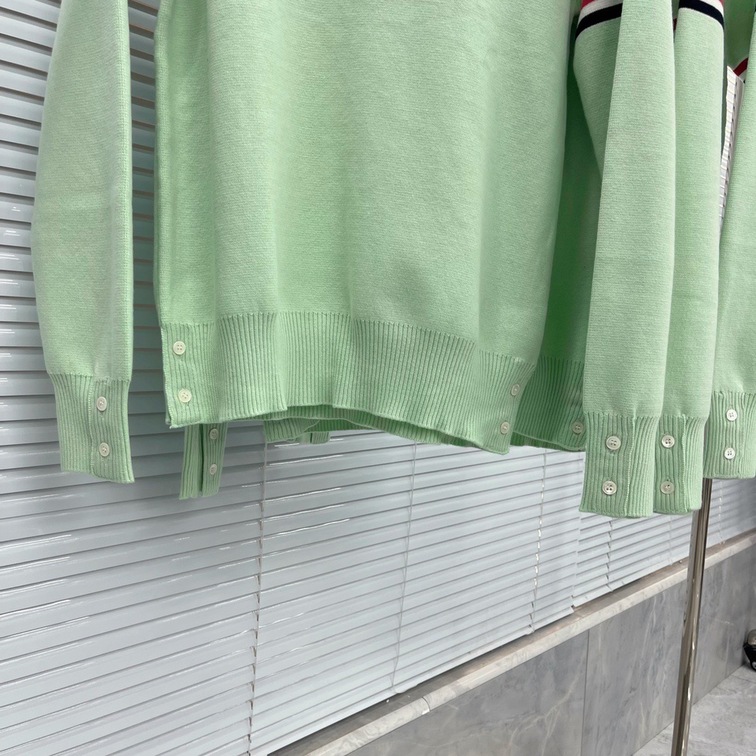 Sweaters Cashmere Red Navy Stripe Neon Ss2022