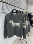 Sweaters Thom Wool Dog Check 4 Stripe Ss2022
