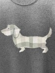 Sweaters Thom Wool Dog Check 4 Stripe Ss2022