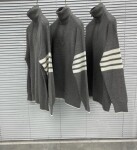 Sweaters Thom Wool High Neck Zip Ss2022