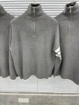 Sweaters Thom Wool High Neck Zip Ss2022